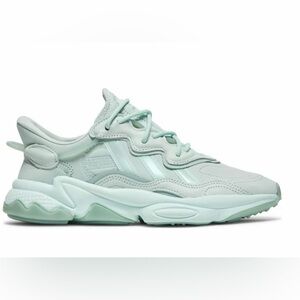 Rare Colour! Adidas Ozweego Shoes in Dash Green